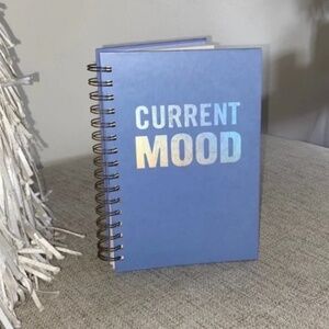 🪞 NEW current mood logo spiral holographic notebook hardcover